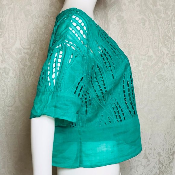 Tracy Reese for Anthropologie Top with Cami - Picture 12 of 16